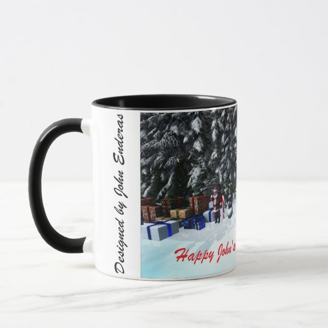Happy John's Winter Wonderland Tasse (Gauche)
