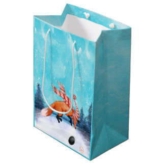 Happy Jumping Fox cadeau sac