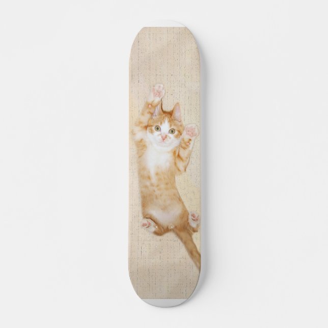 Happy kitty skateboard (Devant)