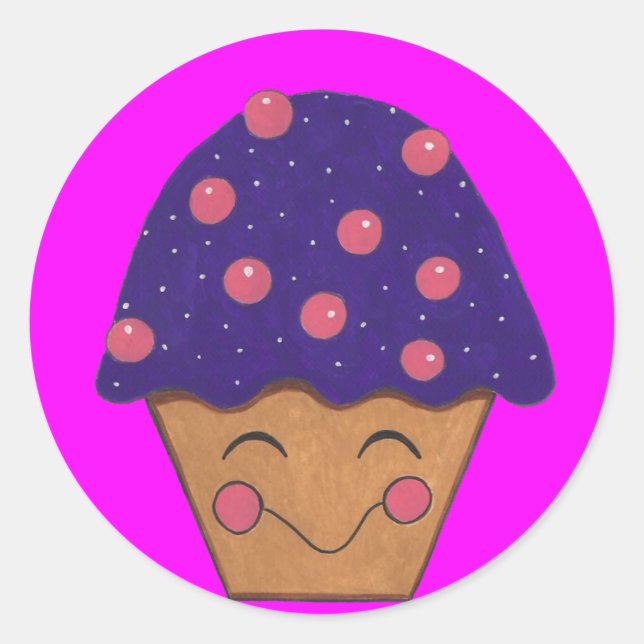 Happy Little Cupcake stickers (Devant)