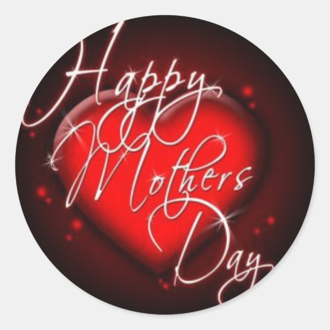 Happy Mothers Day Sticker (Devant)