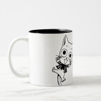 Happy Mug - Fairy Tail Black & White Manga with Co