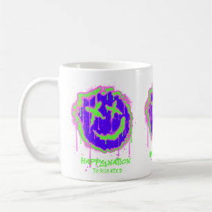 Happy Nation Toxified Mug - Bold Statement Design