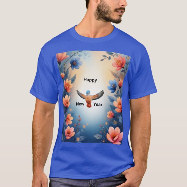Happy New Year 2026 T-Shirt | Festive Celebration  (Devant)