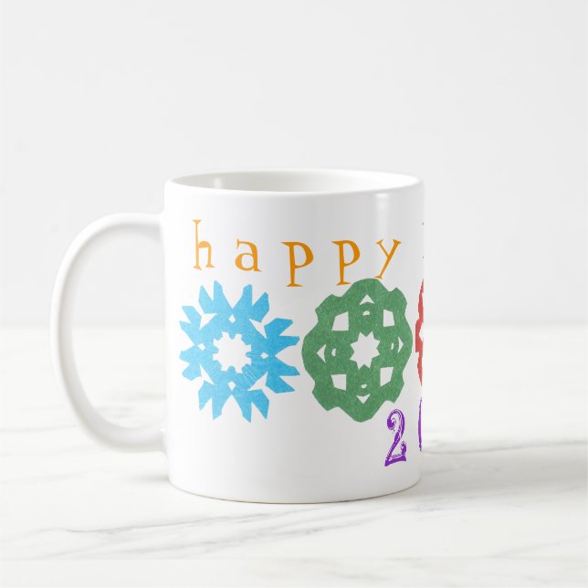 Happy New Year 2027 mug (Gauche)