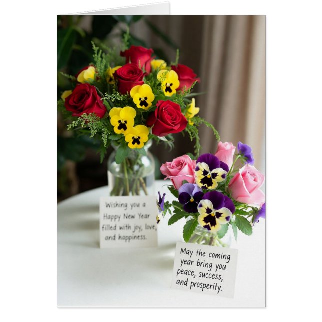 Happy New Year Card (Devant)