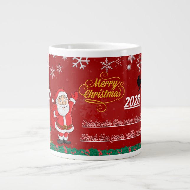 Happy New Year Celebration Mug (Devant)