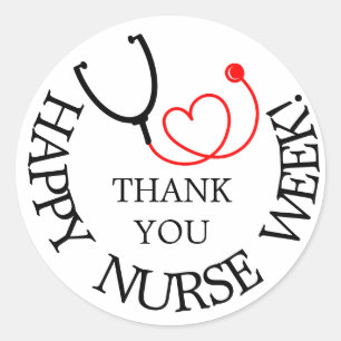 Happy Nurse week autocollant