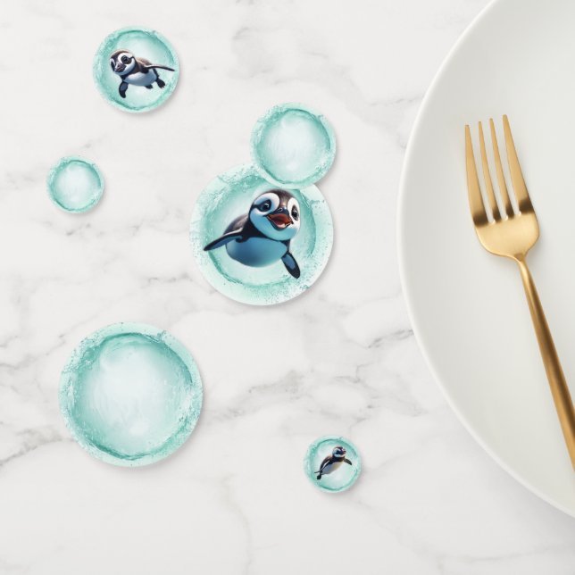 Happy Penguins Table Confetti (Groupe)