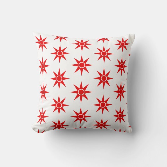 Happy Positive Motif soleil Coussin Cushion (Recto)