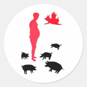 Happy Repas Sticker végétarien La Ferme