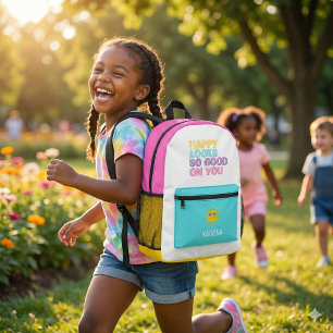 Happy Semble Si Bon Sur Votre Sac À Dos
