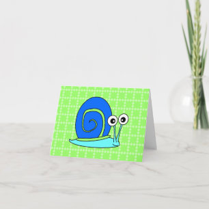 Happy Snail Merci Cartes