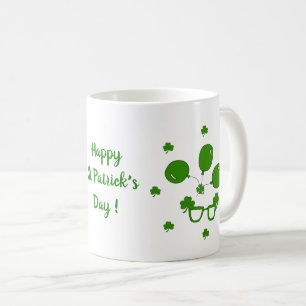 Happy St Patri Minimaliste Cute Coffee Mug