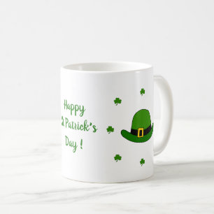 Happy St Patri Minimaliste Cute Coffee Mug