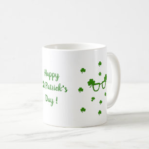Happy St Patri Minimaliste Cute Coffee Mug