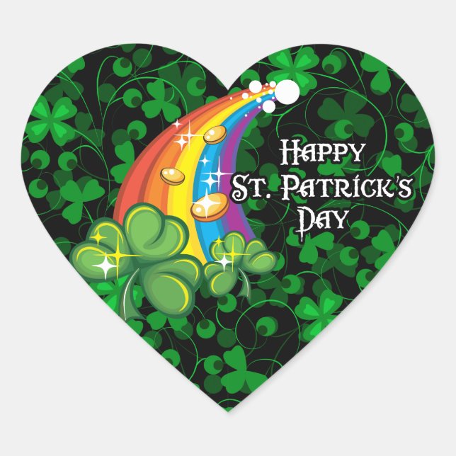 Happy St. Patrick's Day 1 Sticker (Devant)