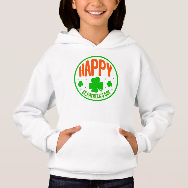 Happy St. Patrick's Day Circle Design-63501 (Devant)