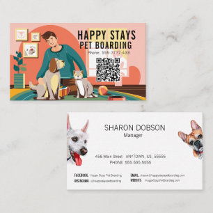 Happy Stays Pet Boarding Carte de visite