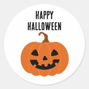 Happy Stickers Citrouille Jackolantern Halloween