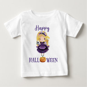 Happy T-shirt Halloween Baby Princess