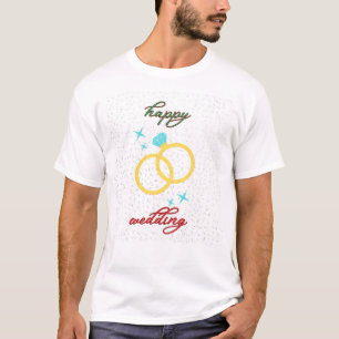 Happy T-shirt mariage