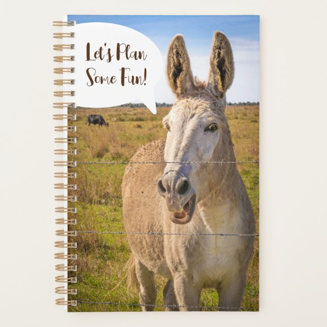 "Happy Talking Donkey" Custom Planner (Devant)