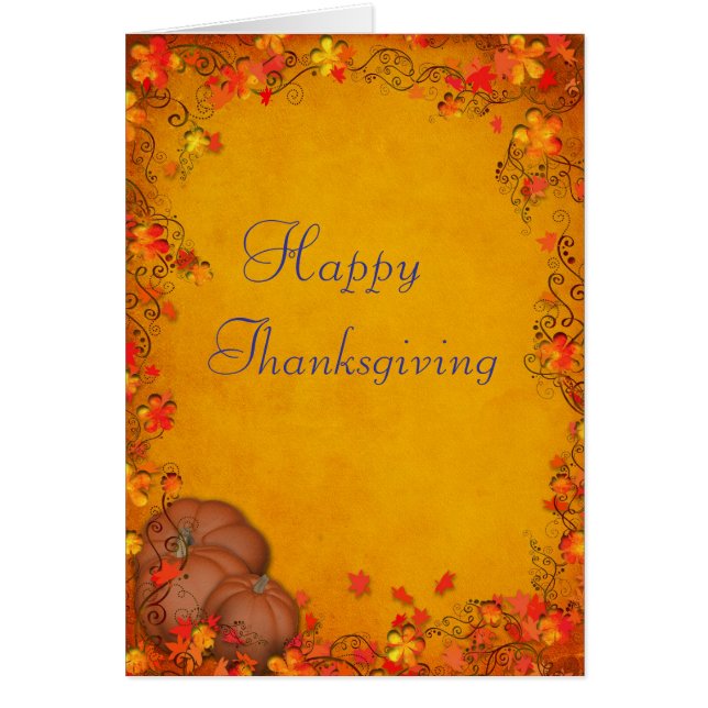 Happy Thanksgiving (Devant)