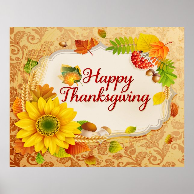 Happy Thanksgiving 13 Poster (Devant)