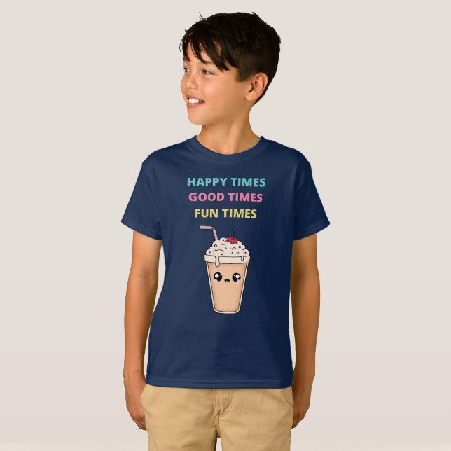 Happy Times, Good Times, Fun Times T-shirt enfant (Devant entier)