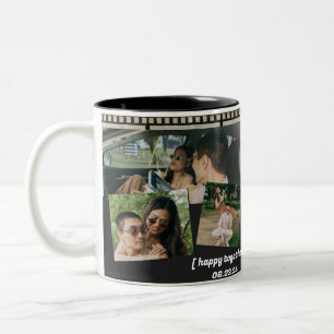Happy Together - Mug photo personnalisée avec 3 ph