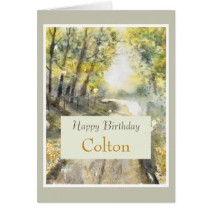 Happy Trails Happy Birthday Personnaliser la carte