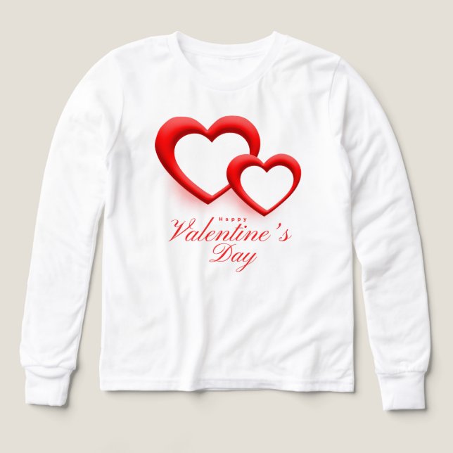 Happy Valentine’s Day Heart Love Design-23540 (Motif recto)