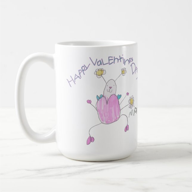 Happy Valentine's Day Coffee Mug (Gauche)