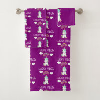 Happy Vibes mignonne sourire Unicorn Motif