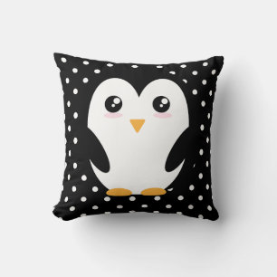 Happy Vibes : Pingouin et Coussin Pois de la Joy