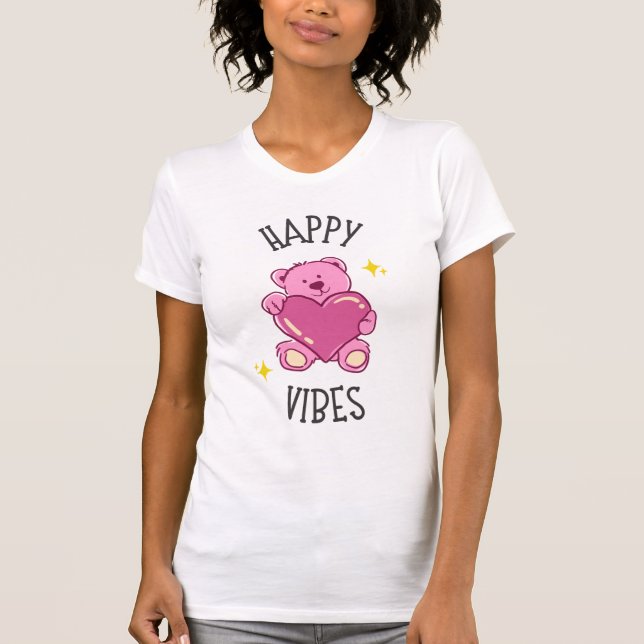 Happy Vibes Women's T-Shirt (Devant)