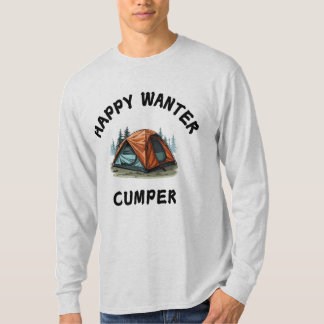 "Happy Winter Camper T-SHIRT