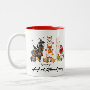 HAPPYHALLOTHANKSMAS MUG