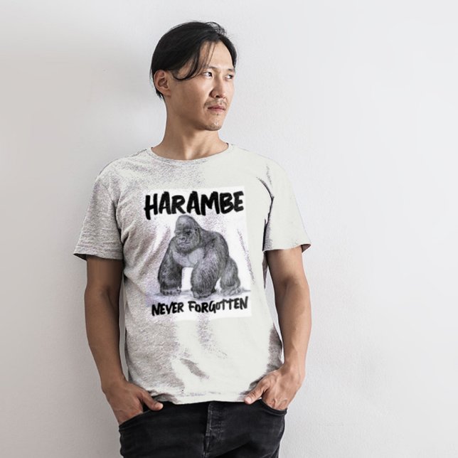 HARAMBE GORILLA T-shirts tee - shirt (Créateur téléchargé)