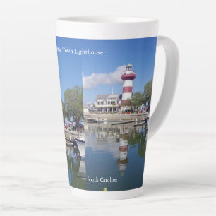 Harbor Town Lighthouse latte mug