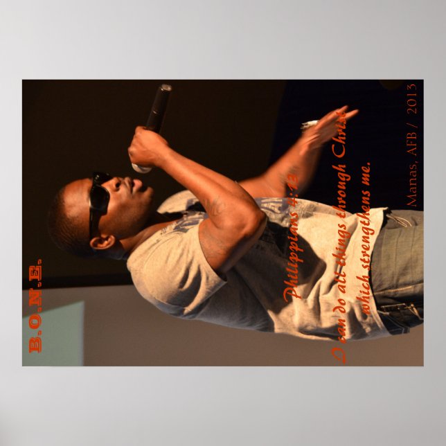 HARD GRIND Poster Bone (Devant)