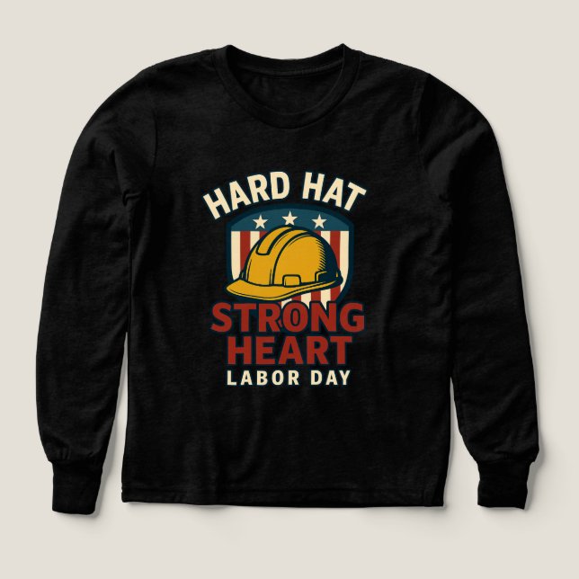 Hard Hat, Strong Heart – Labor Day Tribute (Motif recto)