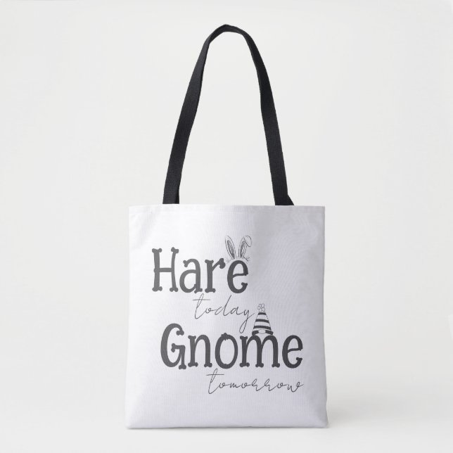 Hare Aujourd'hui, Sac fourre-tout Gnome Demain (Devant)