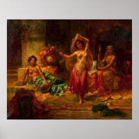 Harem Entertainers par Hans Zatzka - poster