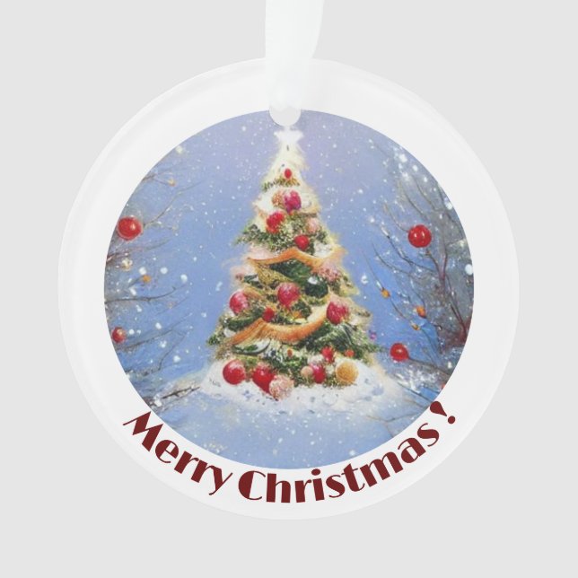 Haricots de Noël décorés (devant)