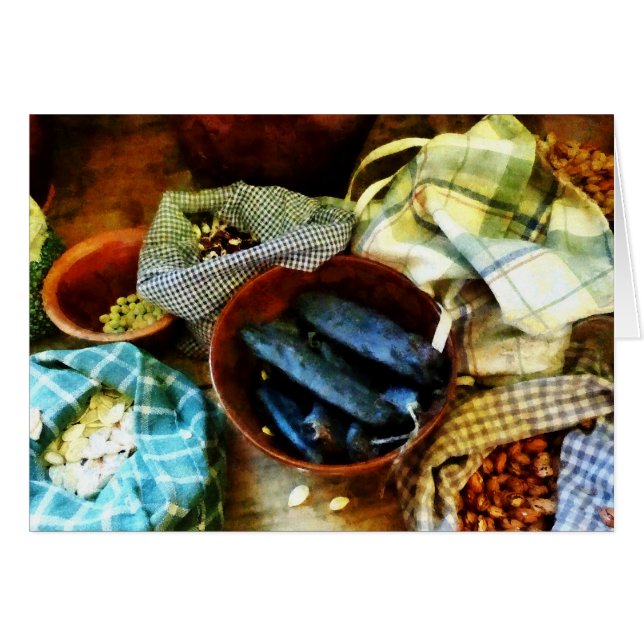 Haricots et semences (Devant horizontal)