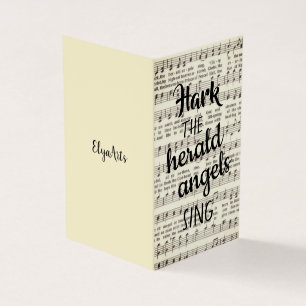 Hark, le chanteur des Herald Angels