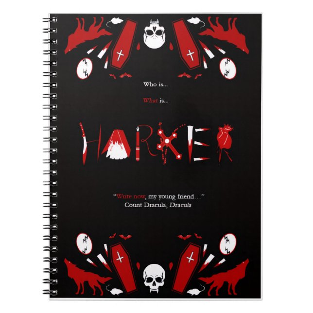 Harker - Carnet Dracula (Devant)