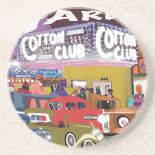 Harlem - Dessous de verre en grès des années 20